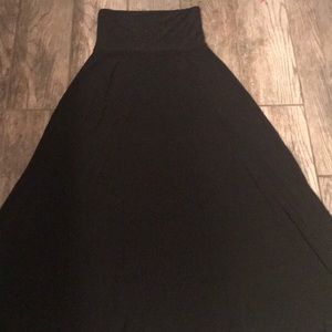 Lularoe black maxi skirt